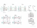 2×10m预应力混凝土简支空心板桥简支封锚端钢筋构造详图