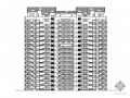 [温州]某拆迁安置项目6#十六层塔式住宅楼建筑施工图（一梯三户、顶层复式）