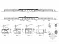 部分框架及部分砖混结构学校运动场看台结构施工图（含建筑图）