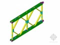 贝雷梁桁架结构尺寸详图10张
