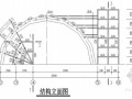 [贵州]电厂钢结构大门结构施工图