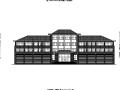 [宁夏]四层框架结构消防站办公楼建筑施工图（含训练馆及公厕）