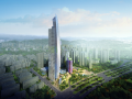 [深圳]超高层曲面像素元素商业及办公楼建筑设计方案文本