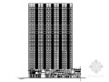 某环球商务中心区（城市综合体）4号公寓楼建筑方案