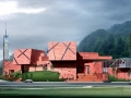 [四川]某四层博物馆及游客中心方案设计（含CAD）