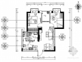 [昆明]温馨生活家园现代两居室装修施工图（含效果）