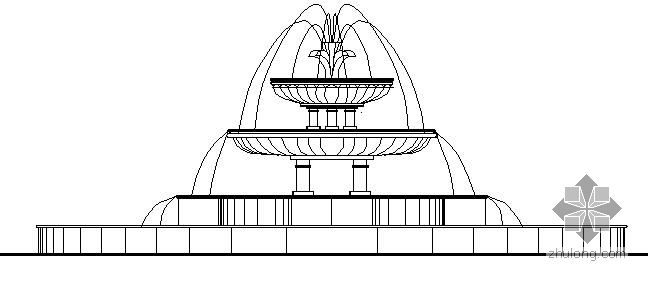 花式喷泉施工图