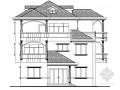 某三层欧式别墅建筑扩初图（含CAD模型）