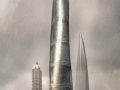 [上海]中国知名580米玻璃幕墙办公塔楼设计方案文本（双语 知名研究院）