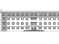 [宁夏]四层钢筋框架结构厂房办公楼建筑施工图（含水暖电图纸）