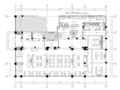 [郑州]新中式古典风格中餐厅装修全套施工图（附效果图）