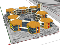 某幼儿园SU建筑模型