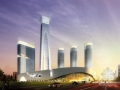 [天津]超高层弧形“宝瓶”造型国际贸易中心建筑设计方案文本