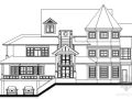 某三层别墅（E2型）建筑方案图