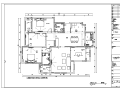花木主题住宅空间设计施工图（附效果图）