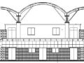 体育馆主席台建筑施工图