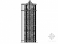 [四川]一级高层框架剪力墙结构塔式住宅楼建筑施工图（含两套方案）