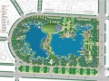 [山东]城市新区起步区公园、道路及水系景观设计方案（北京著名景观公司）