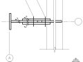 某抗风柱与梁连接示意节点构造详图（二）