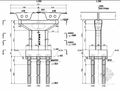 [广东]跨海大桥预应力混凝土连续箱梁桥下部结构施工图71张（钢管复合桩）