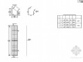 双孔拱桥拱脚垫石钢筋构造节点详图设计