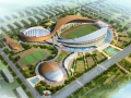 [山东]某体育中心规划及建筑设计方案文本（含CAD）