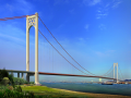 [湖北]单跨钢箱梁地锚式悬索长江大桥施工组织设计(234页)
