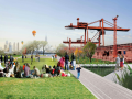 [上海]工业特色滨江生态水岸休闲绿带景观规划设计方案（国际竞赛方案）