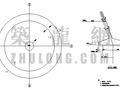 400m2双曲线冷却塔全套施工图