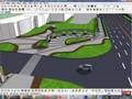 Sketchup+ps景观透视效果图步骤示意