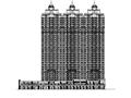 [广州]高层框支剪力墙结构塔式住宅楼建筑施工图