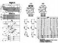 3×16m预应力简支空心板桥墩墩帽钢筋构造节点详图设计