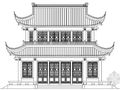 浙江某二层古建建筑施工图