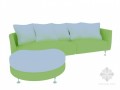 现代清新组合沙发3D模型下载