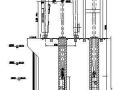 某水电站水工钢闸门结构布置图