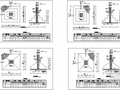 某独立柱基填表大样节点构造详图