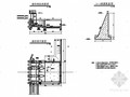 水库排砂闸、消力池底板平面和剖面配筋图
