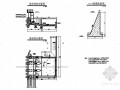 水库排砂闸、消力池底板平面和剖面配筋图