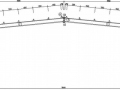 门式刚架钢结构雨篷施工图