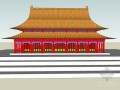 北京太和殿古建筑SketchUp模型下载