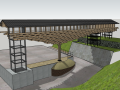 [日本]梼原木桥博物馆SU模型