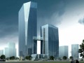 高层双栋建筑3D模型下载