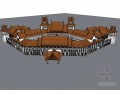 东南亚风格寺庙SketchUp模型下载