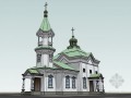 欧式小教堂sketchup模型下载