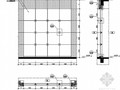 单层拉索式无框玻璃幕墙构造详图