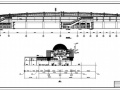 某火车站中间站台钢结构雨棚设计图