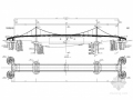 双塔自锚式悬索桥（景观桥）上部结构施工图（39张）