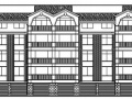 某四层海滨公寓建筑施工图及效果图