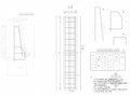 桥梁防撞墙钢筋构造通用图（3张）