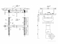 2x22m预应力砼吊装箱梁人形天桥设计图（35张）